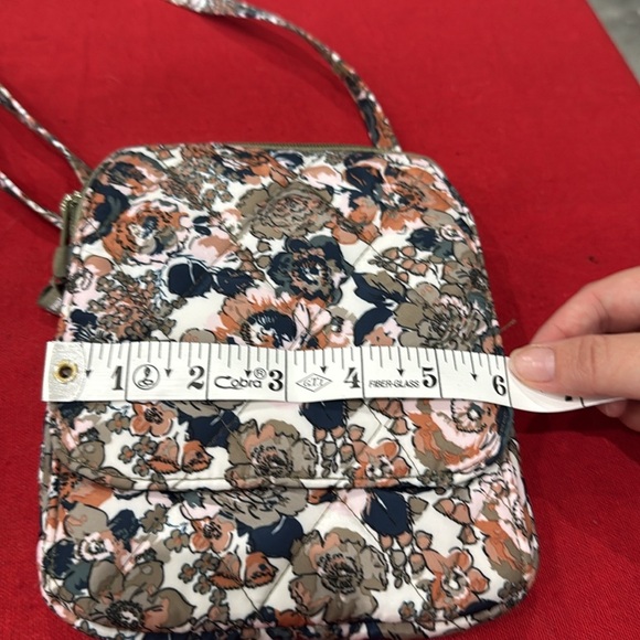 Vera Bradley green and Brown Crossbody Bag with Adjustable Strap - Picture 2 of 7